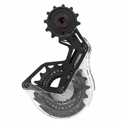 CHAPE DERAILLEUR AERO-WING OPW TRIPEAK 12-18 DENTS 12x2/1V. SRAM AXS RED/FORCE/RIVAL/RED E-1 NOIR ALUMINIUM (GARANTIE 4 ans)