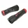 HAND GRIPS FOR MTB- NEWTON PROBIKE BLACK/RED L130mm WITH CHC LOCK  (PAIR)