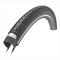 TYRE FOR URBAN/TREKKING BIKE- 700 X 35 SCHWALBE ROAD CRUISER PLUS BLACK RIGID (37-622)  REINFORCED PUNCTURE-GUARD