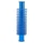 RADIATEUR/REFROIDISSEUR DE DURITE D'EAU ALU CNC BLEU FORME ROND (133 x 35 mm, FIXATION DURITE 17 mm) -REPLAY