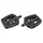 PEDALE CITY MARWI NOIR SP-880 SANDBLOCK RESINE FILETAGE 1/2" (PAIRE SUR CARTE) - QUALITE PREMIUM