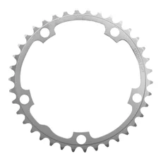 PLATEAU ROUTE 5BRA D.130 STRONGLIGHT DURAL 38DTS INTERIEUR ARGENT TYPE SHIMANO 8/9V.