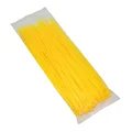 NYLON HOSE CLAMP (RILSAN TYPE)3,6x250mm YELLOW FLUO (SOLD PER 100)- P2R SELECTION