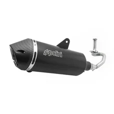 POT MAXISCOOTER POLINI BLACK POUR PIAGGIO 125 VESPA GTS 2016>2020 EURO 4 4T (190.0076)