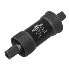 BOITIER PEDALIER SUNRACE CARRE  BBS 113mm (boite de 68) CUVETTES ACIER FILETAGE ANGLAIS / BSC / 1,37x24