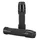 REVETEMENT POIGNEE AVOC MOTO ON ROAD ANTIDERAPANTE AVEC EMBOUT DE GUIDON ADAPTABLE YAMAHA 700 MT-07 NOIR ANODISE (PAIRE)