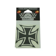 STICKER MERYT IRON CROSS /BLACK (8,3x8,3cm)
