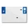 PLASTIC STRIP FOR BLANK PVC LICENSE PLATE (MOTORBIKE FORMAT 210X130)-DEPT 49/EUROPE (SOLD PER UNIT)