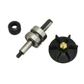 KIT AXE POMPE A EAU ORIGINE PIAGGIO 50 NRG 1998> ZIP SP 2006>/GILERA 50 RUNNER 1997>, DNA 1998>/APRILIA 50 SR H2O 1998>  -497406-