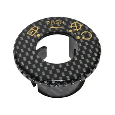 IGNITION LOCK COVER( REPLAY) FOR BOOSTER/BW'S SPIRIT- CARBON