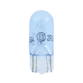 AMPOULE/LAMPE STANDARD 12V  5W CULOT W2,1x9,5d NORME W5W WEDGE BLEU (COMPTEUR) (VENDU A L'UNITE)  -FLOSSER-