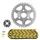 CHAIN AND SPROCKET KIT FOR HONDA 50 Z MONKEY  420  13x35  (REAR SPROCKET Ø 29,50/54/8,5)   -AFAM-