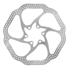 DISQUE DE FREIN VTT 6 TROUS P2R 160mm ECO ARGENT