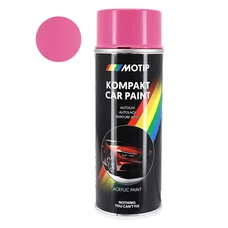 BOMBE DE PEINTURE MOTIP KOMPAKT AUTOLACK ACRYL METAL ROSE/VIOLET AEROSOL 400 ml (45217)