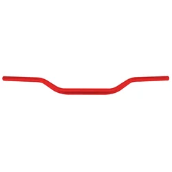 GUIDON MOTO CROSS ALU OVERSIZE DIAM 28,6mm L800mm H65mm ROUGE MAT (DIAM VARIABLE 22,2/28,6/22,2)