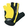 GANTS VELO COURT GIST PRO ETE JAUNE FLUO S (PAIRE SUR CARTE) AVEC VELCRO -5515
