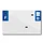 BANDE PLAQUE MOTO 210x130 POUR PVC VIERGE DEP. 03/EURO (VENDU A L'UNITE)