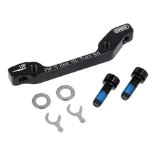 ADAPTATEUR FREIN A DISQUE VTT POST-MOUNT AVANT / ARRIERE BRAKCO CNC POUR DISQUE AVANT 160 mm et ARRIERE 140 mm