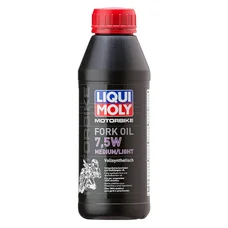 HUILE DE FOURCHE/SUSPENSION LIQUI MOLY 7,5W FORK OIL MEDIUM/LIGHT  (500 ml)    100% SYNTHESE
