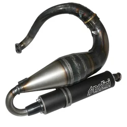 EXHAUST FOR MAXISCOOTER POLINI EVOLUTION 2 FOR PIAGGIO 125 VESPA PRIMAVERA ET3 (200.0291)