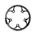 CHAINRING FOR ROAD BIKE- 5 Arms- 46T.Ø 110  -OUTER- ALUMINIUM BLACK- 7075 TA ZEPHYR    (SHIMANO TYPE) 9/10Speed.