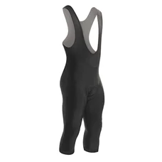 CUISSARD COURT GIST KNICKERS MOLLETON MI-SAISON AVEC BRETELLES (SOUS LE GENOU) NOIR S -5154