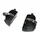 REPOSE PIED POUR PORTE BEBE/SIEGE ENFANT ARRIERE NOIR POLISPORT GROOVY (PAIRE)
