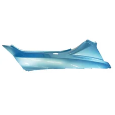 REAR COWL -LEFT- "PIAGGIO GENUINE PART" 125-250-300-400-500 MP3 BLUE 424 -62444600AF-