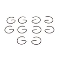 PISTON CIRCLIP Ø 13mm (G-CLIP) FOR MBK/MOTOBECANE 51, 88  (SOLD PER 10)  -SELECTION P2R-