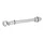 WHEEL AXLE FOR MOPED Ø 12x100x165mm FOR PEUGEOT 103  (COMPLETE - FRONT)  -SELECTION P2R-