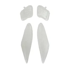 CABOCHON CLIGNOTANT SCOOT ADAPTABLE MBK 50 BOOSTER NG 1995>1998/YAMAHA 50 BWS NG 1995>1998 AV+AR TRANSPARENT (x4)  -REPLAY-