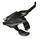LEVIER/MANETTE VTT PATIN SHIMANO STEF500 DROIT 8V. NOIR V-BRAKE 2 DOIGTS