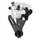 ETRIER DE FREIN AR ADAPTABLE APRILIA 50 RX, SX 2011>/GILERA 50 SMT, RCR 2011>/DERBI 50 SENDA 2011> GRIS/NOIR(OEM: 866956) -P2R