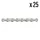 CHAINE VELO 7/8V. VTT SUNRACE SILVER 116 MAILLONS (VENDU AU CARTON DE 25)