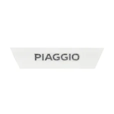AUTOCOLLANT/STICKER/DECOR "PIAGGIO" ORIGINE PIAGGIO 50 ZIP 2018> GRIS -2H003414000A1-