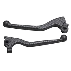 BRAKE LEVER FOR DERBI 50 SENDA L-R-SM 1994>2001  CARBON (PAIR)  -VICMA-