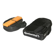 SADDLE BAG FOR BICYCLE -CONTINENTAL FOR ROAD BIKE WITH INNER TUBES 700C PRESTA 60mm + 2 TYRE LEVERS