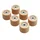 GALET/ROULEAU ORIGINE PIAGGIO 50 LIBERTY 4T, ZIP 2T, FLY 2T, TYPHOON, VESPA LX 2T, VESPA-S 2T/APRILIA 50 SR-MOTARD/GILERA 50 DNA, RUNNER, STALKER (JEU DE 6)  -CM1102015-