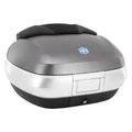 TOP-CASE 50L (VENDU SANS LE SUPPORT 1B006840) ORIGINE PIAGGIO 300-350-400-500 MP3 2016> GRIS 785/A  -CM308124-