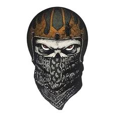 STICKER LETHAL THREAT MINI SKULL BANDANA (60x80mm)