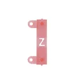 ENGRAVING STENCIL - LETTER Z (20 PIECES BAG)  - ICA -