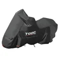 HOUSSE/BACHE DE PROTECTION MOTO TAAC SUPER HYDROSCUD OXFORD 300D POLYESTER ETANCHE/WATERPROOF 5000mm TAILLE XL NOIR (222x90x136cm) (SANGLE ANTI-FLOTTEMENT/OEILLET ANTIVOL)