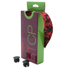 HANDLEBAR TAPE- BIKERIBBON CORK PLUS BLACK/RED