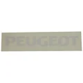 STICKER FOR MOPED PEUGEOT - FOR SEAT or BODY PART - WHITE(150x19mm)  -SELECTION P2R-