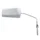 MIRROR FOR SCOOT REPLAY F1  Ø 8 REVERSIBLE -WHITE- (x1) -LONG ARM- -WHITE-- **