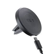 SUPPORT TELEPHONE/SMARTPHONE AUTO SP CONNECT VENDU A L'UNITE FIXATION VENTILATION CHARGEUR INCLUS NOIR (FIXATION MAGNETIQUE) SPC+