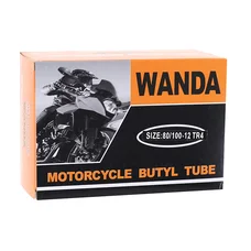 INNER TUBE 12'' 3.00 A 3.50-12 , 80/100-12 , 90/90-12 , 120/70-12 WANDA VALVE TR4