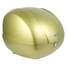 TOP CASE 36L AVEC DOSSERET ORIGINE PIAGGIO 125-300 VESPA GTS 2022> VERT AMABILE VK - CM273373