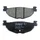 PLAQUETTE DE FREIN TRW POUR YAMAHA 500 TMAX 2004>2011 AR, 400 MAJESTY 2004>2011 AR (MCB768 LC)