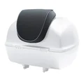 DOSSERET DE TOP CASE NOIR LISERET GRIS CLAIR VESPA ELETTRICA 2019> CM273122